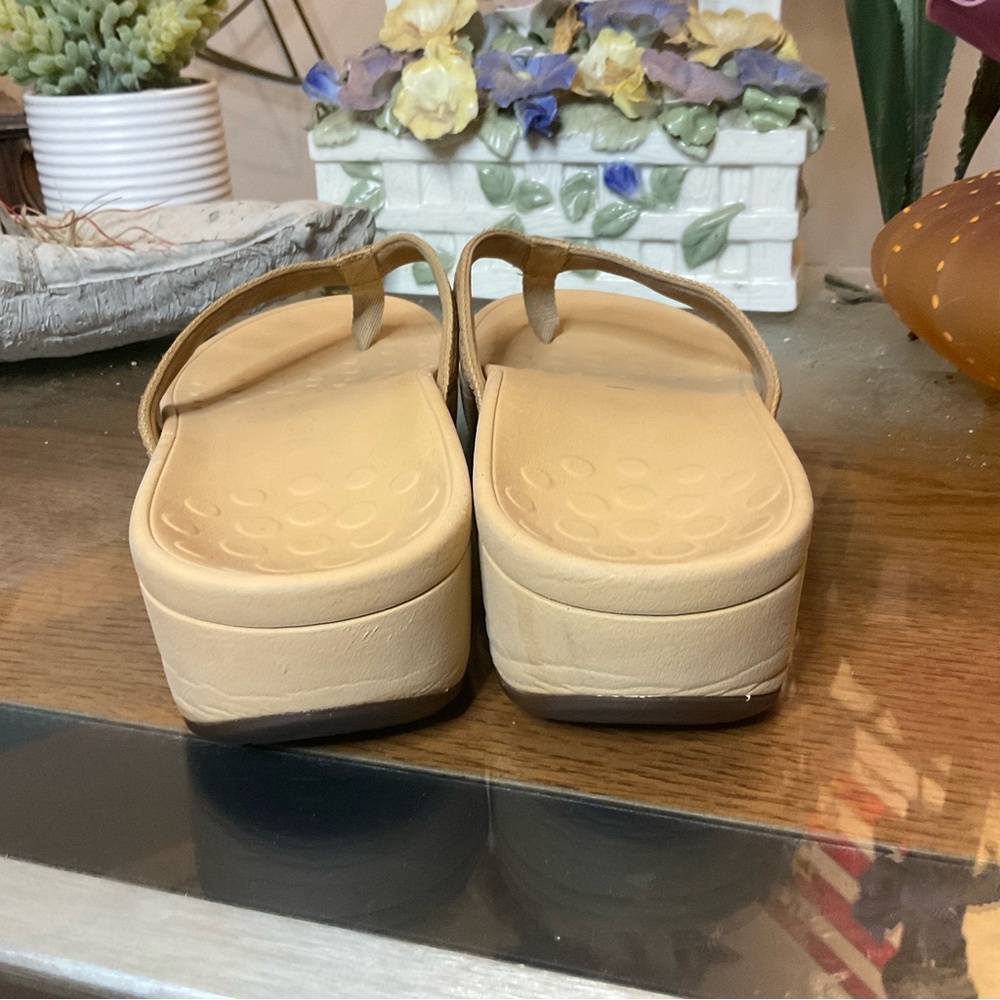 VIONIC PACIFIC HIGH TIDE WEDGE SANDALS SZ 9 - Picture 6 of 8